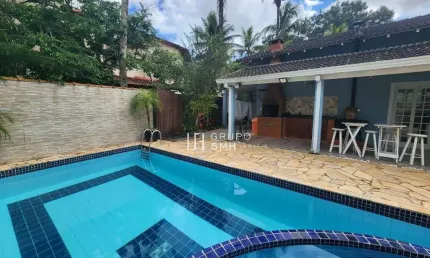 Casa com 3 dormitórios à venda, 215 m² por R$ 1.700.000 - Pernambuco I - Guarujá/SP