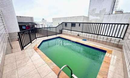 Cobertura com 3 dormitórios à venda, 290 m² por R$ 650.000 - Pitangueiras - Guarujá/SP