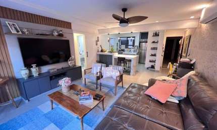 Apartamento com 2 dormitórios à venda, 114 m² por R$ 450.000 - Enseada - Guarujá/SP