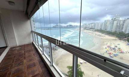 Apartamento com 4 dormitórios à venda, 201 m² por R$ 1.300.000,00 - Morro do Maluf - Guarujá/SP