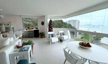 Apartamento com 3 dormitórios à venda, 160 m² por R$ 2.650.000,00 - Astúrias Frente Mar - Guarujá/SP