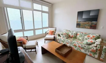 Apartamento com 3 dormitórios à venda, 137 m² por r$ 945.000,00 - pitangueiras - guarujá/sp