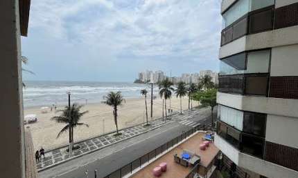 Apartamento com 2 dormitórios para alugar, 70 m² por R$ 5.000,00/ano - Astúrias Frente Mar - Guarujá/SP