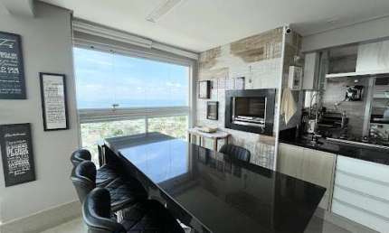 Apartamento com 4 dormitórios à venda, 152 m² por R$ 2.300.000,00 - Balneário Cidade Atlântica - Guarujá/SP
