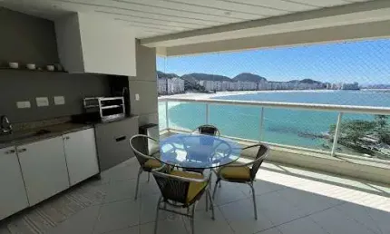 Apartamento com 4 dormitórios à venda, 150 m² por r$ 2.750.000,00 - astúrias frente mar - guarujá/sp