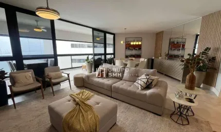 Apartamento com 3 dormitórios à venda, 220 m² por r$ 2.000.000,00 - astúrias - guarujá/sp