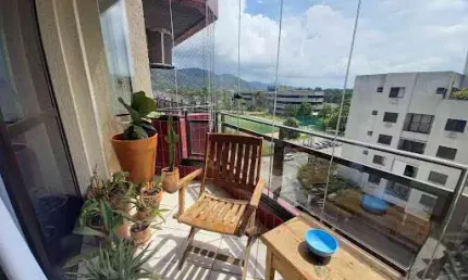 Apartamento com 2 dormitórios à venda, 70 m² por R$ 440.000,00 - Praia da Enseada - Jd. Virgínia I - Guarujá/SP