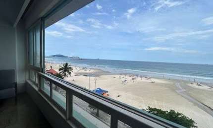 Apartamento com 3 dormitórios para alugar, 190 m² por R$ 10.000,00/mês - Pitangueiras Frente Mar - Guarujá/SP