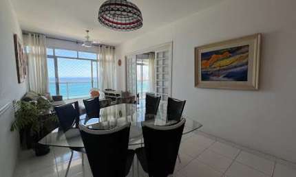 Apartamento com 3 dormitórios à venda, 100 m² por R$ 850.000,00 - Pitangueiras Frente Mar - Guarujá/SP