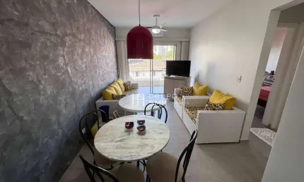 Apartamento com 2 dormitórios à venda, 70 m² por R$ 440.000 - Tombo - Guarujá/SP