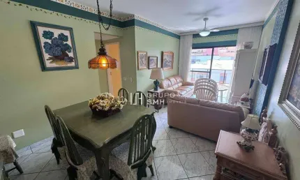Apartamento com 2 dormitórios à venda, 70 m² por r$ 350.000 - enseada - guarujá/sp