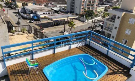 Cobertura com 3 dormitórios à venda, 163 m² por R$ 700.000,00 - Asturias - Guarujá/SP