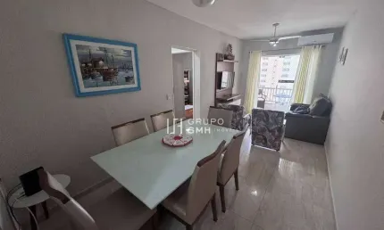 Apartamento com 2 dormitórios à venda, 77 m² por r$ 550.000,00 - pitangueiras - guarujá/sp