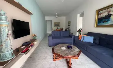 Apartamento com 2 dormitórios, 110 m² - venda por R$ 650.000,00 ou aluguel por R$ 4.500,00/ano - Pitangueiras - Guarujá/SP