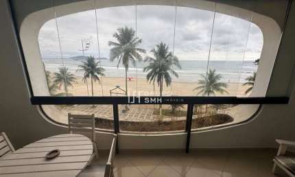 Apartamento com 3 dormitórios, 190 m² - venda por R$ 1.280.000 ou aluguel por R$ 7.000/mês - Astúrias Frente Mar - Guarujá/SP