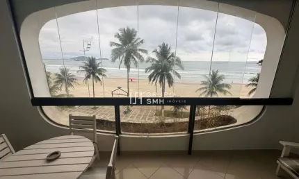 Apartamento com 3 dormitórios, 190 m² - venda por R$ 1.280.000 ou aluguel por R$ 7.000/mês - Astúrias Frente Mar - Guarujá/SP