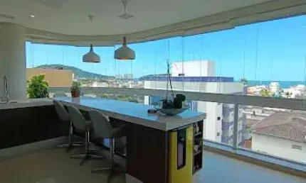 Apartamento com 3 dormitórios à venda, 132 m² por r$ 1.800.000,00 - praia da enseada – brunella - guarujá/sp