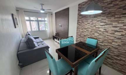 Apartamento com 2 dormitórios à venda, 70 m² por R$ 320.000 - Enseada - Guarujá/SP