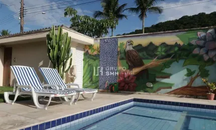 Casa com 6 dormitórios à venda, 379 m² por R$ 1.800.000,00 - Praia do Pernambuco - Guarujá/SP