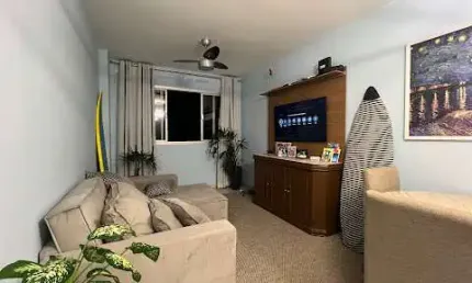 Apartamento com 2 dormitórios, 87 m² - venda por R$ 435.000,00 ou aluguel por R$ 3.700,00/ano - Praia das Pitangueiras - Guarujá/SP