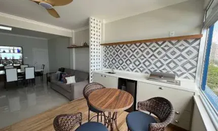Apartamento com 4 dormitórios à venda, 162 m² por R$ 1.200.000,00 - Pitangueiras Frente Mar - Guarujá/SP