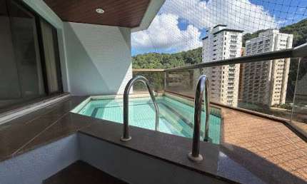 Apartamento com 4 dormitórios à venda, 150 m² por R$ 1.090.000,00 - Barra Funda - Guarujá/SP