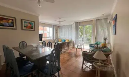 Apartamento com 3 dormitórios à venda, 120 m² por r$ 650.000,00 - enseada - guarujá/sp