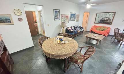 Apartamento com 3 dormitórios, 125 m² - venda por R$ 600.000 ou aluguel por R$ 4.000/mês - Pitangueiras - Guarujá/SP