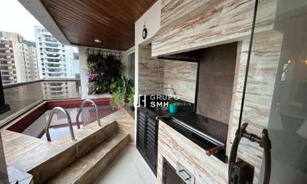 Apartamento com 3 dormitórios à venda, 136 m² por R$ 850.000,00 - Barra Funda - Guarujá/SP