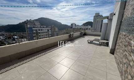 Cobertura com 3 dormitórios à venda, 130 m² por R$ 700.000,00 - Praia das Pitangueiras - Guarujá/SP