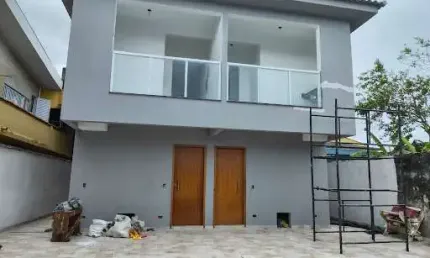 Casa com 2 dormitórios à venda por R$ 410.000,00 - Santo Antônio - Guarujá/SP