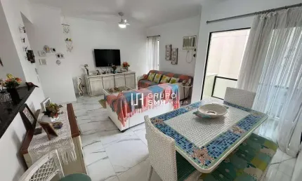 Apartamento com 3 dormitórios à venda, 90 m² por r$ 440.000 - enseada - guarujá/sp
