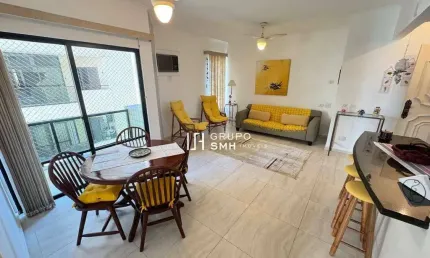 Apartamento com 3 dormitórios, 90 m² - venda por R$ 480.000 ou aluguel por R$ 4.000/mês - Enseada - Guarujá/SP