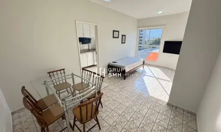 Apartamento com 1 dormitório, 45 m² - venda por r$ 300.000 ou aluguel por r$ 2.955/mês - enseada - guarujá/sp