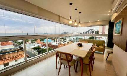 Apartamento com 3 dormitórios, 145 m² - venda por R$ 1.800.000 ou aluguel por R$ 11.000/mês - Enseada - Guarujá/SP