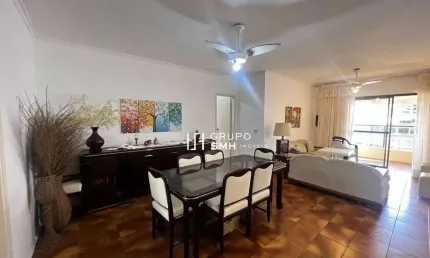 Apartamento com 4 dormitórios para alugar, 130 m² por R$ 4.957/mês - Enseada - Guarujá/SP