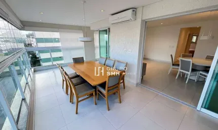 Apartamento com 3 dormitórios à venda, 145 m² por r$ 1.280.000 - enseada - guarujá/sp