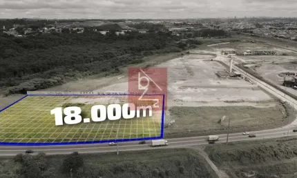 Terreno à venda na Rua Vicente Micheloto, 4812, Cidade Industrial, Curitiba