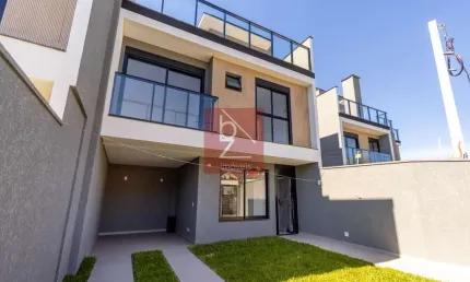 Casa alto padrão - townhouse no pilarzinho - 138 m²
