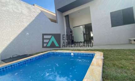 Casa 3 Quartos sendo 1 suíte, Com Piscina, Nova Cerejeiras, Atibaia, SP