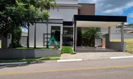 Condominio Terras de Atibaia I ,  Linda casa moderna  3 Suites piscina