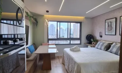 Apartamento com 1 quarto para alugar na Rua Doutor Ângelo Vita, 335, Vila Zilda (Tatuapé), São Paulo