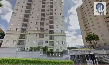 Apto de 2 dorms com sacada e lazer completo no Parque São Domingos