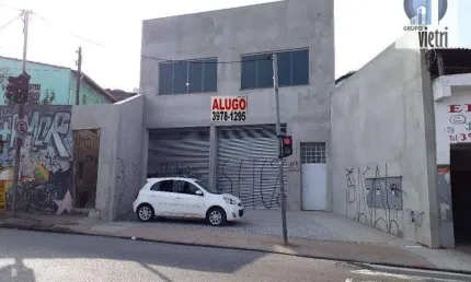 Alugo excelente galpão comercial novo, Brasilândia, 500m2, 2 pavimentos