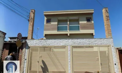 Sobrado com 3 dormitórios, 1 suite e 4 vagas - Pq. São Domingos - PiritubaSP