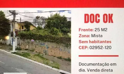 Terreno à venda, 1189 m² por R$ 1.800.000 - Pirituba - São Paulo/SP