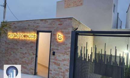 Casas Excelentes em condomínio fechado, 2 dormitórios com suíte - 93m2