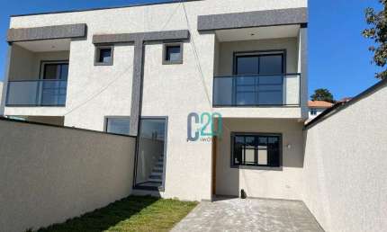 Sobrado com 3 dormitórios à venda, 130 m² por R$ 819.000,00 - Fazendinha - Curitiba/PR