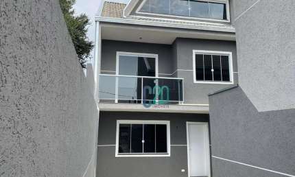 Sobrado com 3 dormitórios à venda, 138 m² por R$ 685.000,00 - Fazendinha - Curitiba/PR
