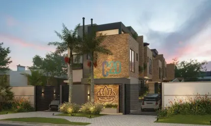 Sobrado com 3 dormitórios à venda, 121 m² por r$ 825.000,00 - boa vista - curitiba/pr